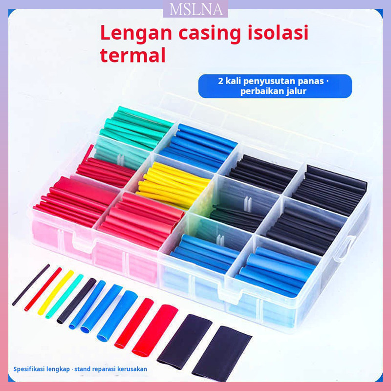 Selongsong insulasi tabung susut panas selongsong pelindung kawat selongsong kabel kabel data kabel 