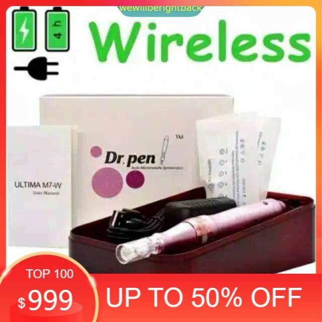 sale Dr pen dr.pen m7-W sulam alis bopeng bb glow ultima mym dermapen dr pen m7 A1 A