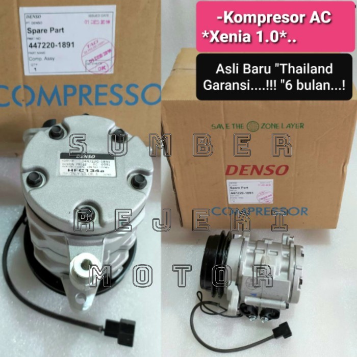KOMPRESOR AC XENIA GRAND 1.0 CC OMPRESOR AC ASSY XENIA GRAND 1.0