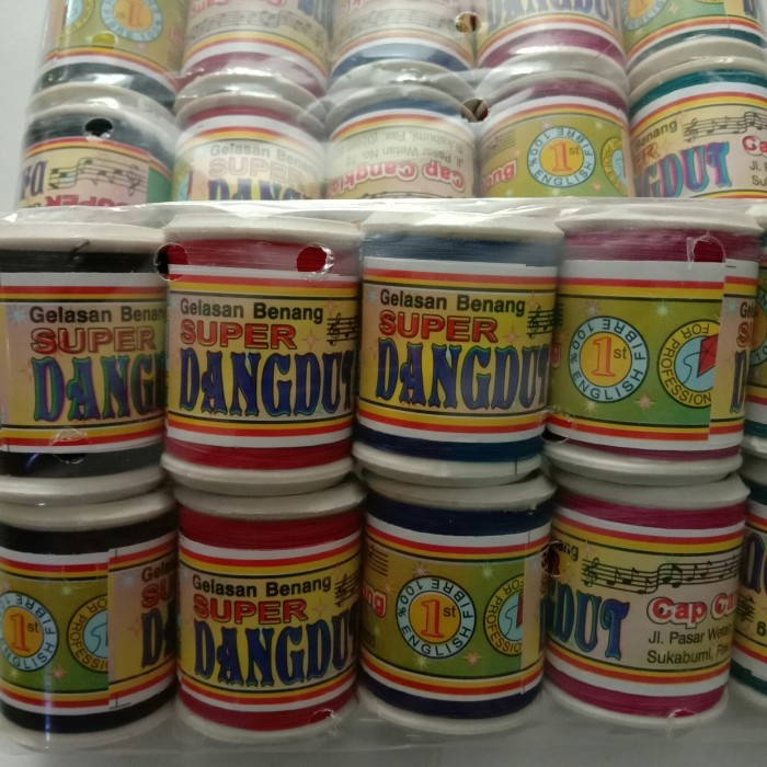 Gelasan benang Cangklong dangdut senapan per pak