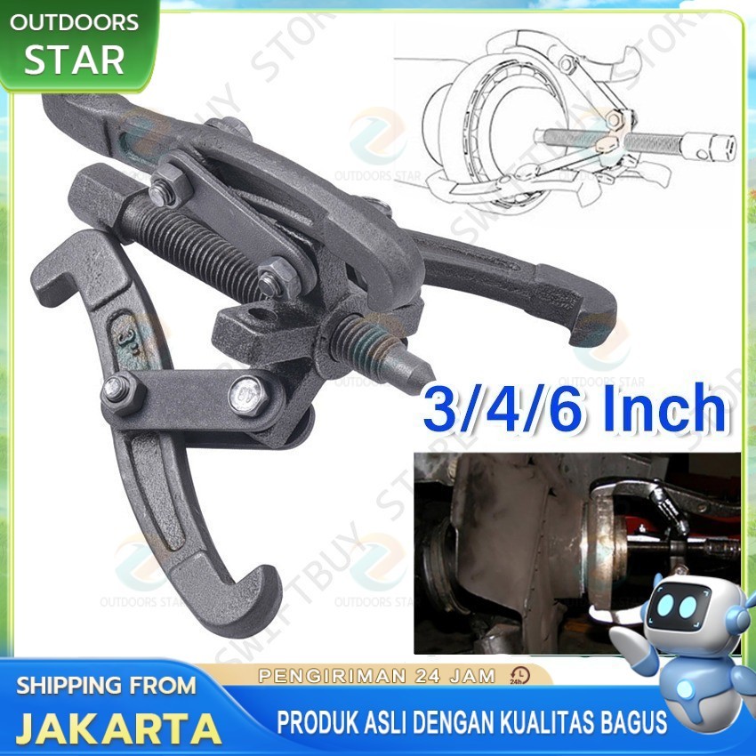 

Treker 3 Kaki 3" 4" 6" Inch - Gear Puller 3 Jaw Tracker, alat pencabut bearing laher ALAT MELEPAS BEARING - ALAT MELEPAS LAHER