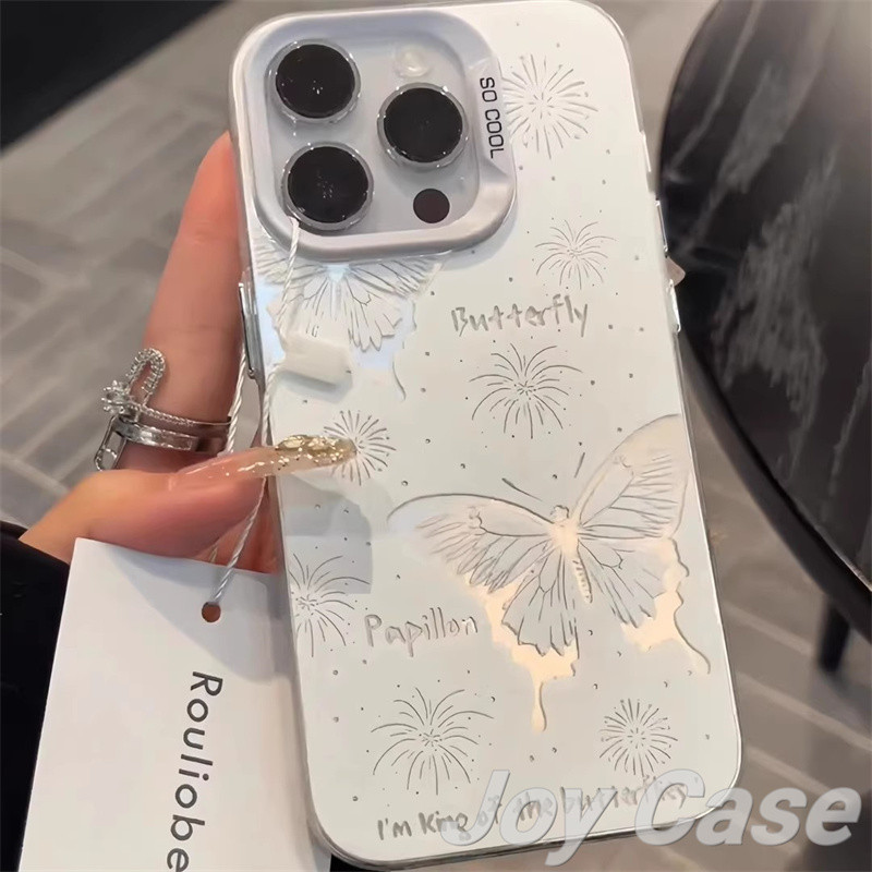 case OPPO kupu-kupu yang cantik Casing ponsel cocok untuk OPPO A94 F17PRO Casing Anti PecahA58 4G 5G