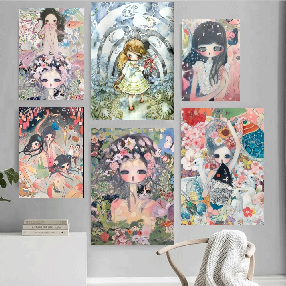 

Aya Takano Art Poster Home Office Wall Bedroom Living Room Kitchen Decoration Painting