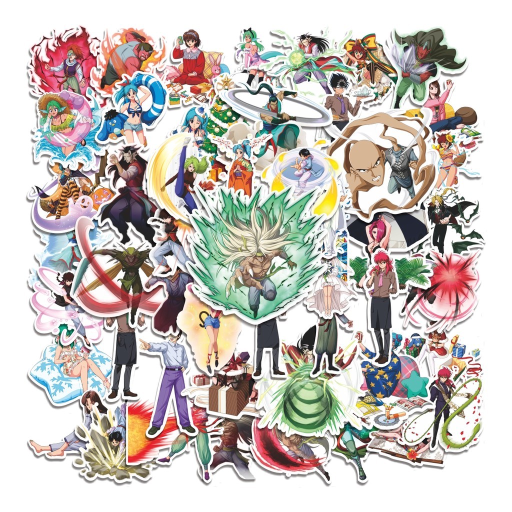 

COD 50 Pcs Stiker Three Kings Saga Lucu Anti Air Untuk Dekorasi Notebook Sepeda Skateboard Handphone DIY