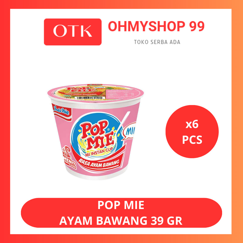 

Pop Mie Mini Rasa Ayam Bawang 6x39gr