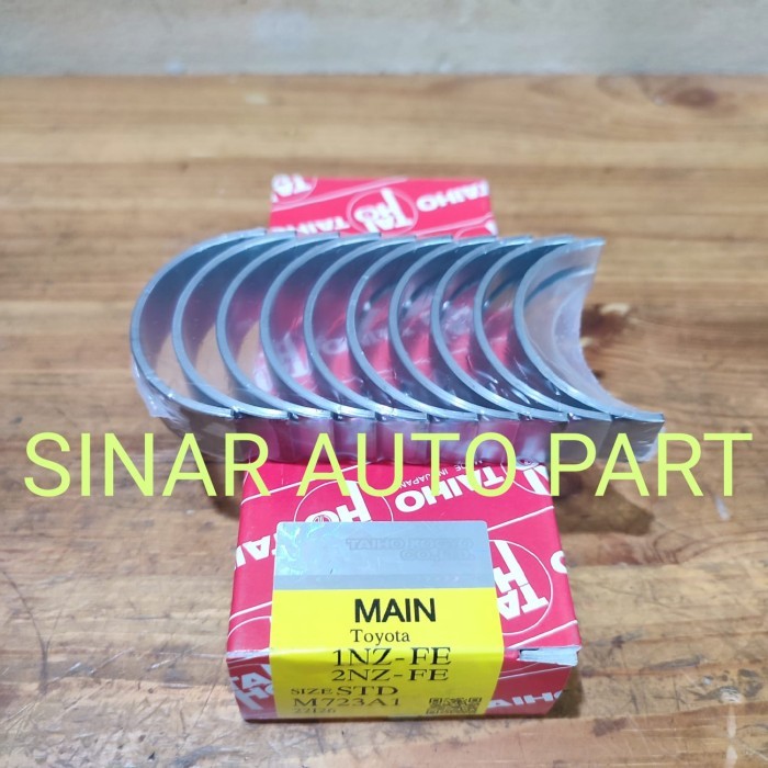 METAL DUDUK MAIN BEARING TOYOTA VIOS YARIS 1NZ-FE 2NZ-FE TAIHO JAPAN