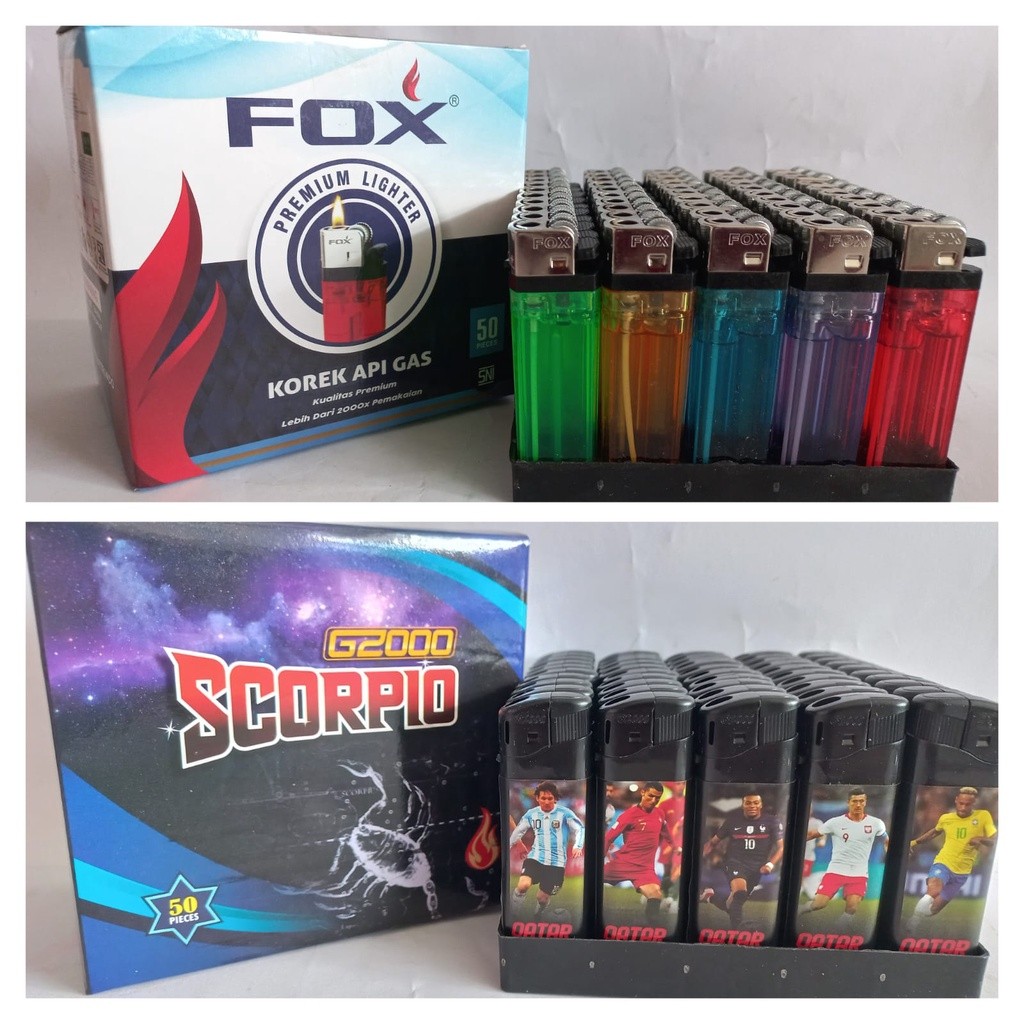 Korek Gas Roda Korek Gas Magnet 5 Motif Grosir FOX DUCATI G2000  Grosir Murah