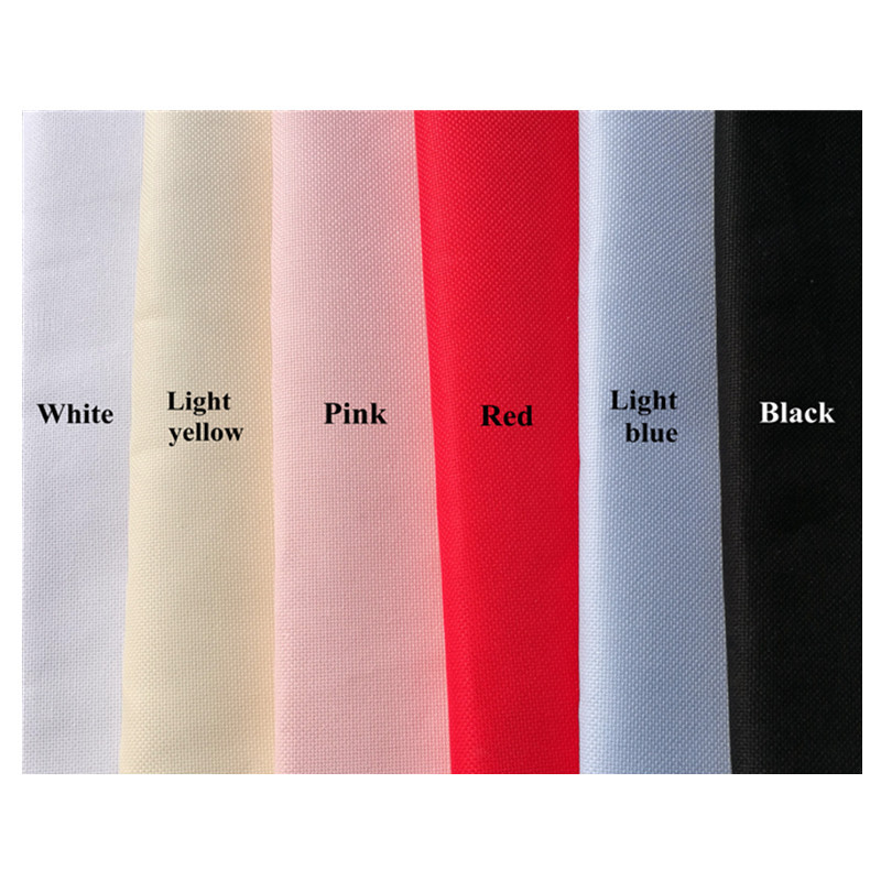 

25x25cm Aida 18ct white cloth pink blue black red cross stitch fabric canvas DIY handmade needlework sewing craft