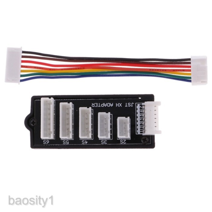 Charge JST XH Board Adapter Balance Charger Baterai Lipo 2S-6S Paralel