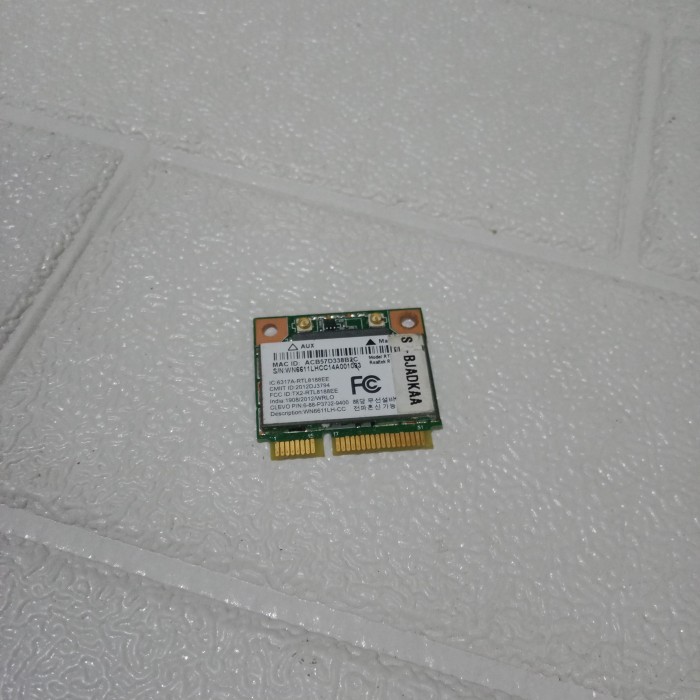Wificard Wifi Notebook AXIOO Pico CJM W217CU