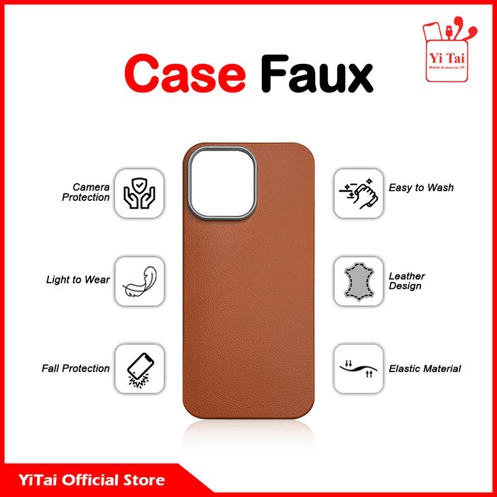 YI TAI - YC68 Case Faux Itel A70 A90 4G A100C S23 S23 Plus S26 Ultra City 200