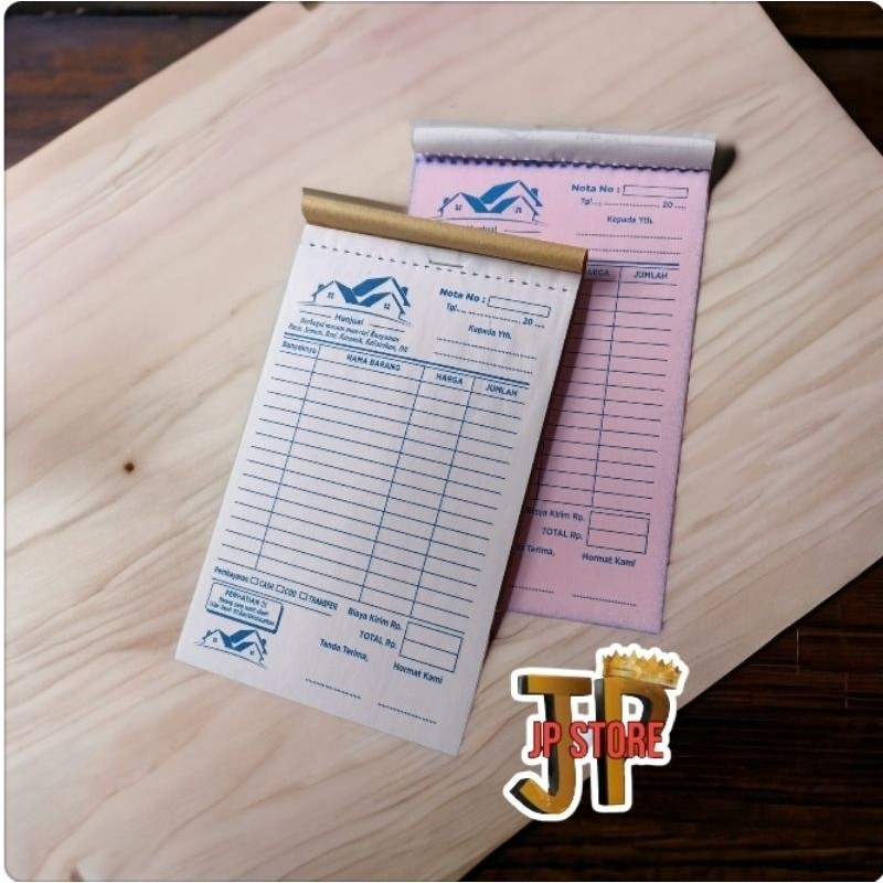 

NOTA TOKO BANGUNAN ATAU MATERIAL 2 PLY 1/4 FOLIO - SIAP KIRIM