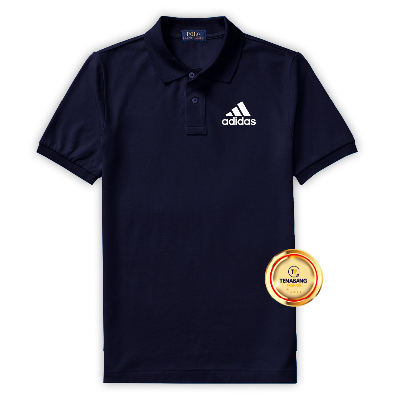 Polo Shirt Pria Lengan Pendek Kaos Kerah Kaos Pria Kaos Wanita Kaos Adidas Inposible Original Putih