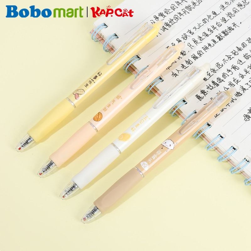 

1 PCS PULPEN HAPUS CETEK SEKOLAH ANAK PEN JINBO KAPCAT PEN GEL 0.5MM HITAM PULPEN GEL MEKANIK MOTIF KARAKTER KARTUN MURAH