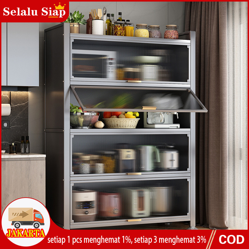 Lemari Piring Tertutup/Rak Piring Minimalis/Lemari Dapur Minimalis/Rak Dapur Serbaguna/Rak Piring te