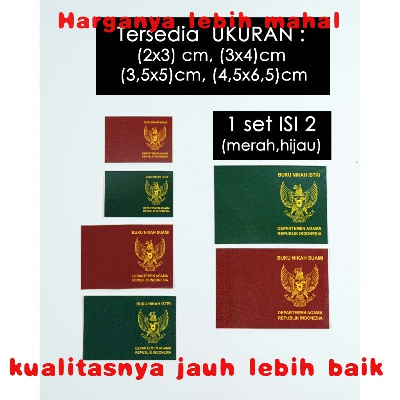 Replika Buku Nikah Mahar Berkualitas