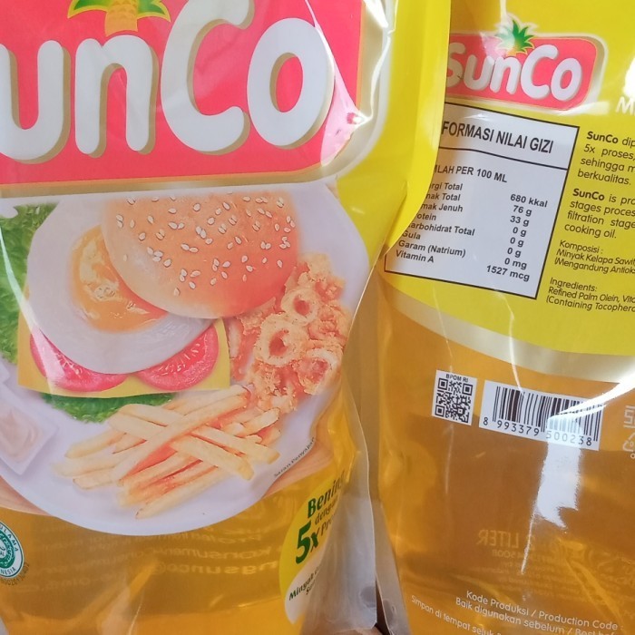 

Minyak Goreng Sunco 2 L | Jernih dan Sehat