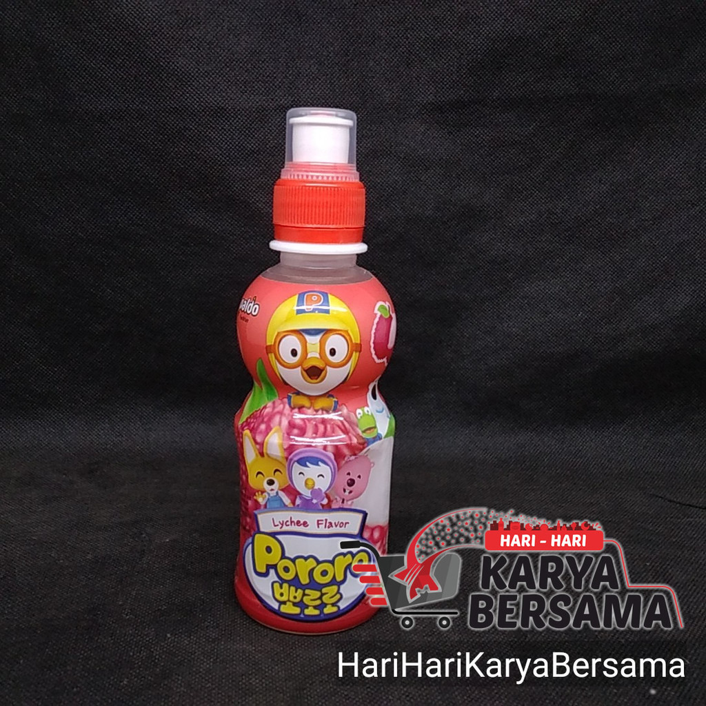 

MINUMAN RINGAN PALDO PORORO LYCHEE BOTOL 235ML