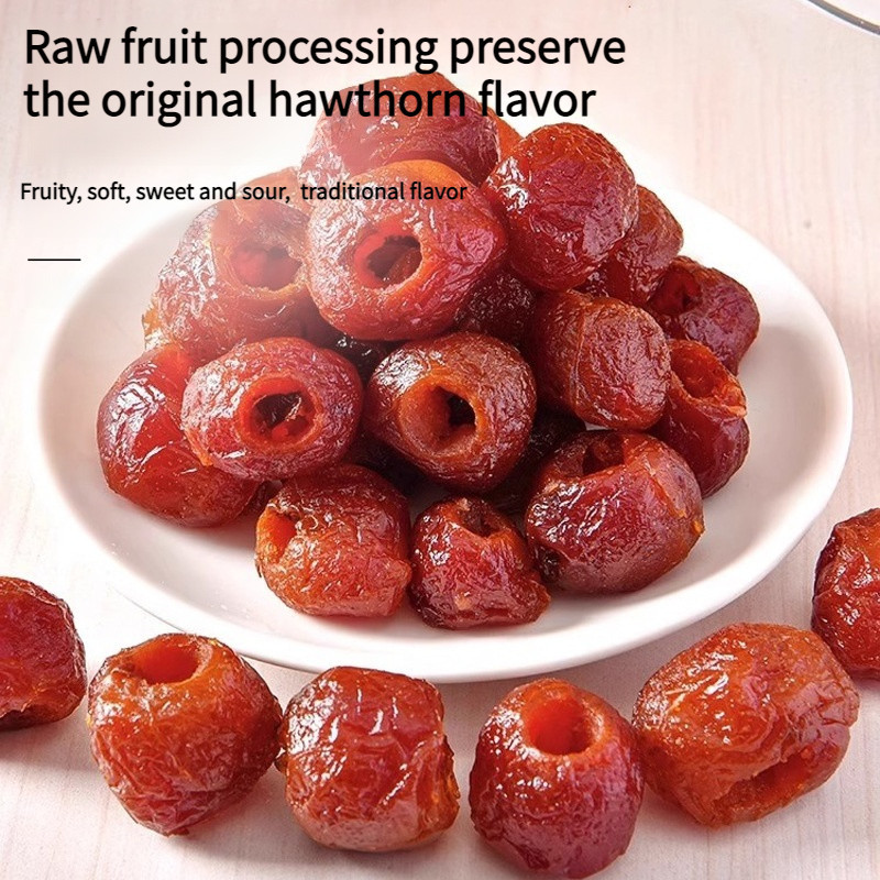 Seedless Hawthorn Halal Dried Fruit Hawthorn Snack Ready To Eat Hawthorn Tanpa Biji camilan sehat