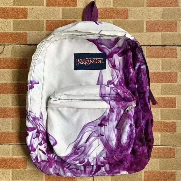 F32Q TAS RANSEL JANSPORT Asap purple - Tas Daypack JANSPORT - Tas JANSPORT Tas Sekolah - Tas JANSPOR