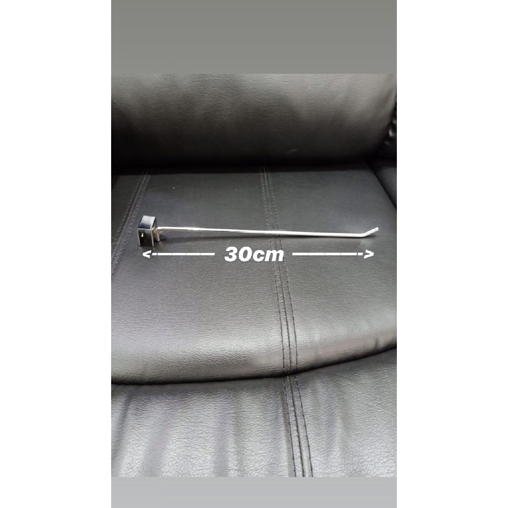 single hook 30cm cantolan besi kotak