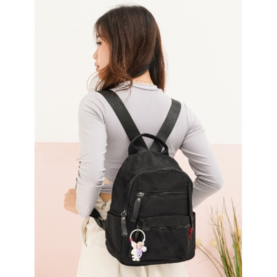 LORIS BAG Tas Ransel Wanita QiNU Urban Korea Style - Yuna Backpack - 9756
