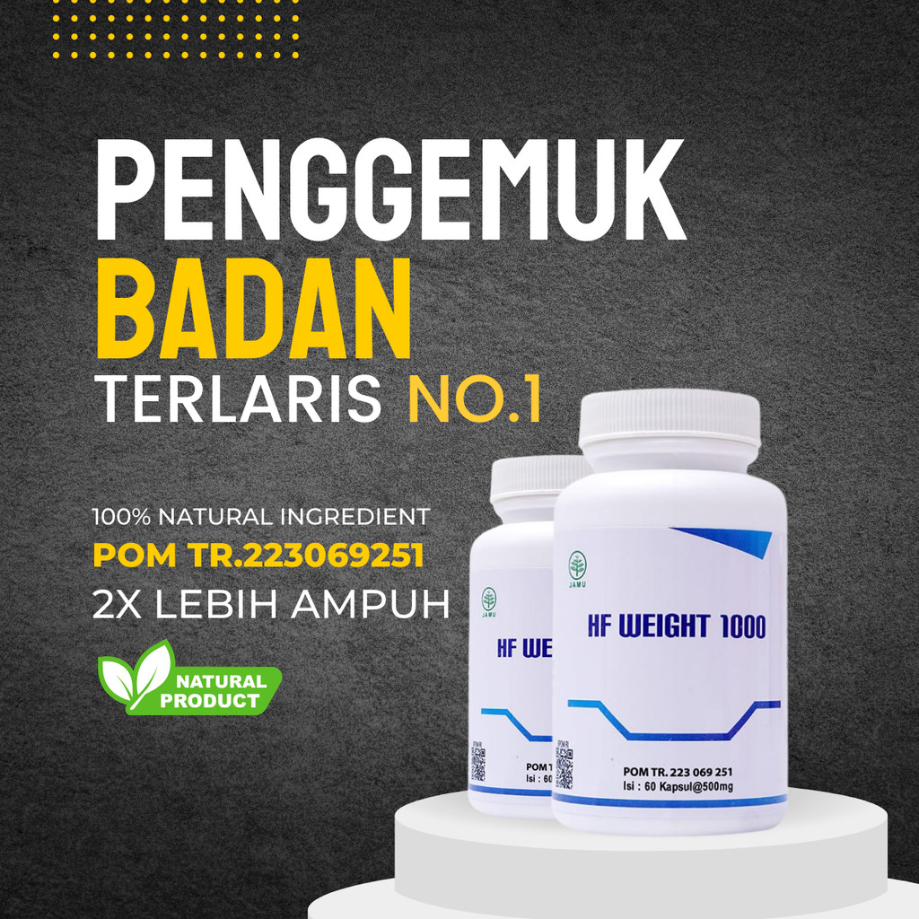 Penggemuk Badan BPOM Obat Gemuk Badan Untuk Dewasa dan Anak / Obat Gemuk Badan Permanen