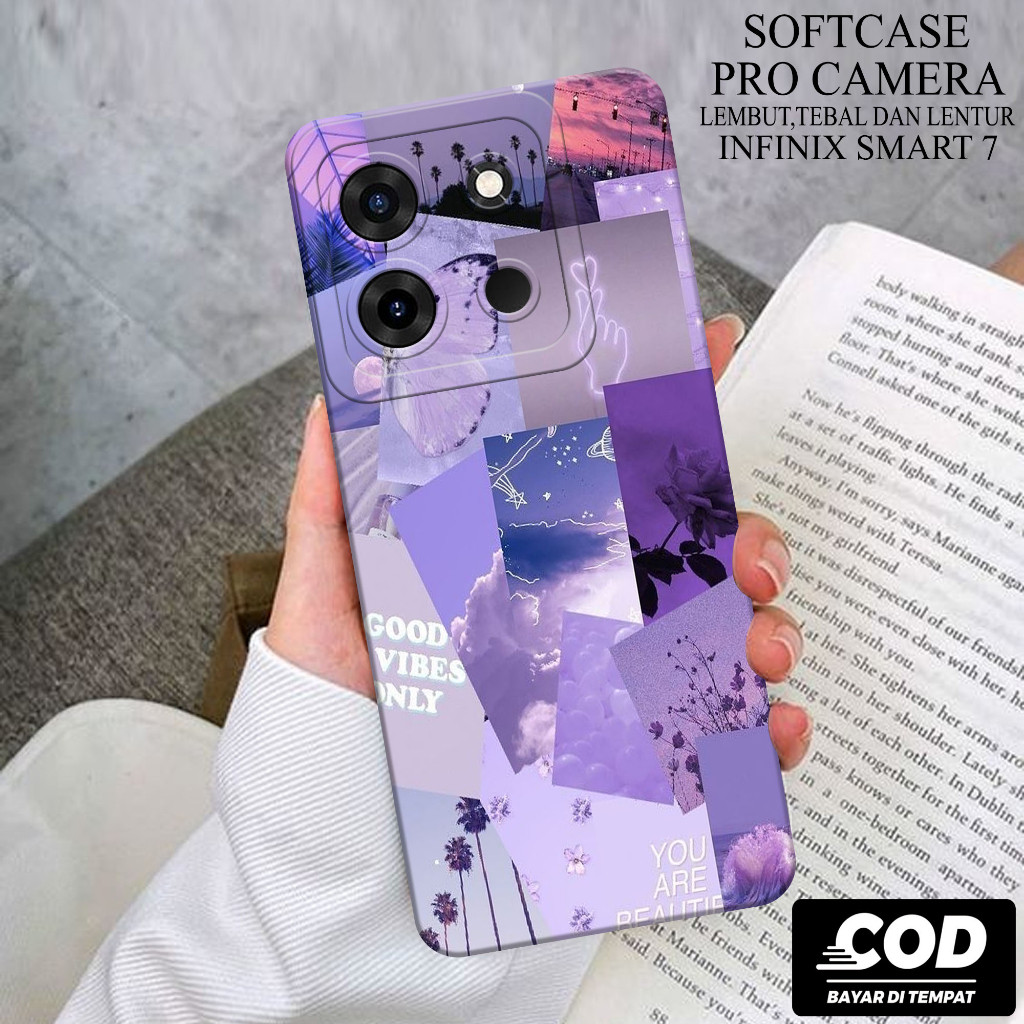 Case Hp Infinix Smart 7 2023 - Softcase Infinix Smart 7 Terbaru - Casing Infinix Smart 7 - Kesing In