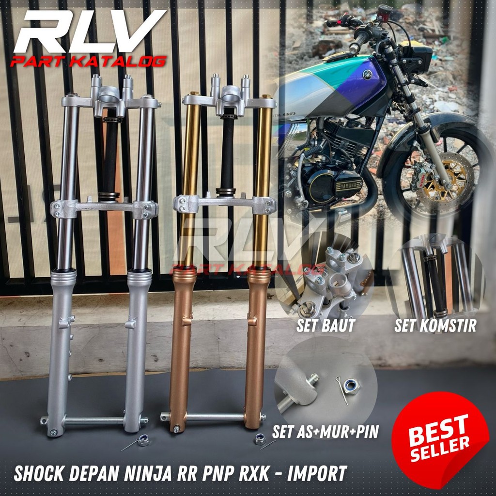 SOK SHOCK DEPAN ASSY NINJA PNP RX KING TINGGAL PASANG