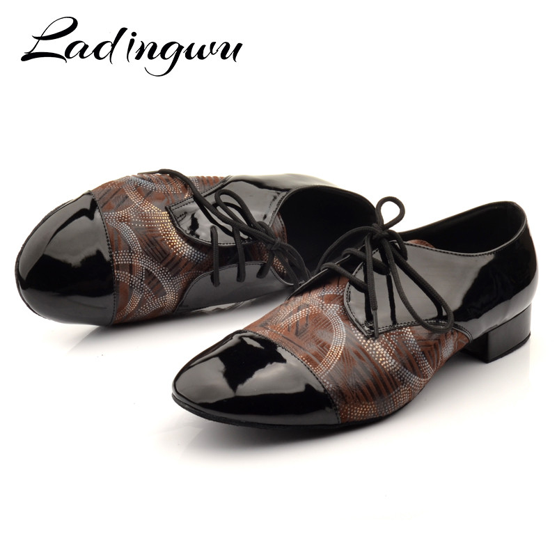 Ladingwu New Brand Men Latin Dance Shoes Ballroom Jazz Tango Sneaker Dance Shoes Men Shoes Man Danci