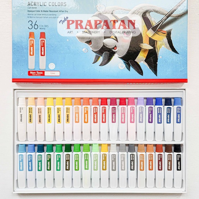 

Cat Akrilik Set Joyko 36x12ml | Joyko Acrylic Set