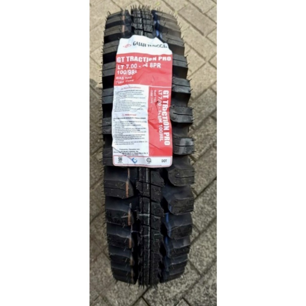 GT 700 R14 8PR Traction Pro Ban Mobil Offroad 7.00-14 Gajah Tunggal