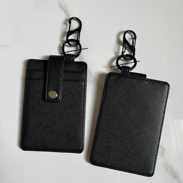 

ANDMA Access Card Holder ID Card Holder Key Chain Gantungan Kunci - Hitam