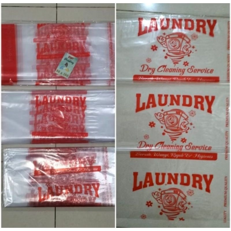 PLASTIK SABLON LAUNDRY