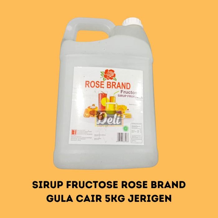 

Rose Brand Sirup Fruktosa Fructose Cair 5kg Gula Cair Fruktose Jerigen
