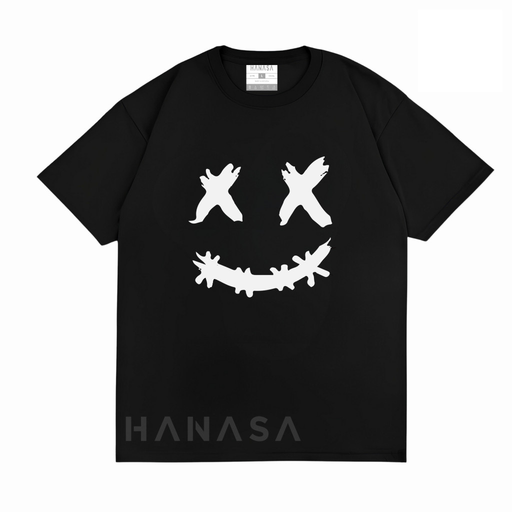 Kaos T-Shirt Bear Creepy Smile T Shirt Distro Unisex Baju Beruang