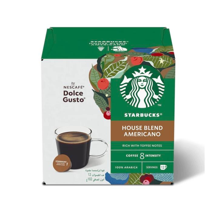 

Nescafe Dolce Gusto Starbucks Coffee Capsule Kapsul NDG Dolce Gusto - americano