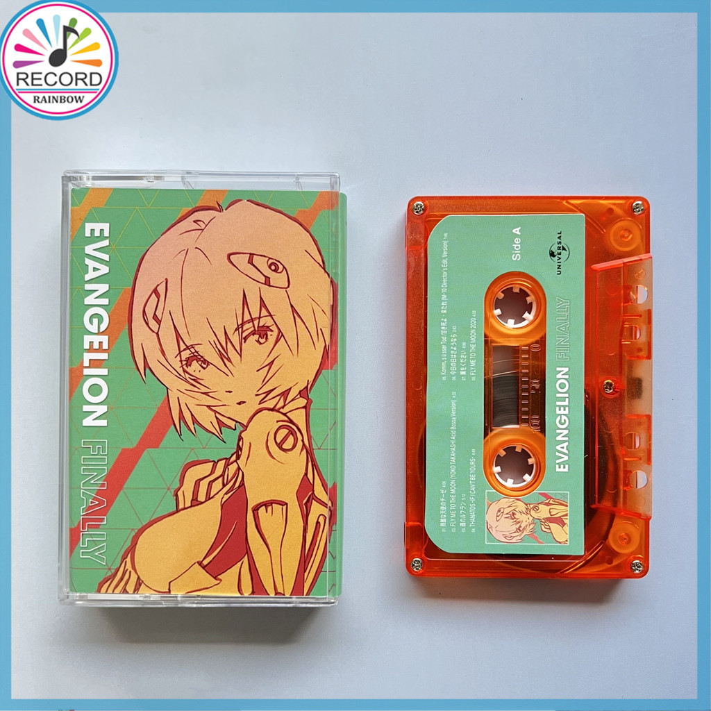 Kaset Pita EVA EVANGELION FINALLY Neon Genesis Evangelion Cassette Tape [Tersegel] Terbaru