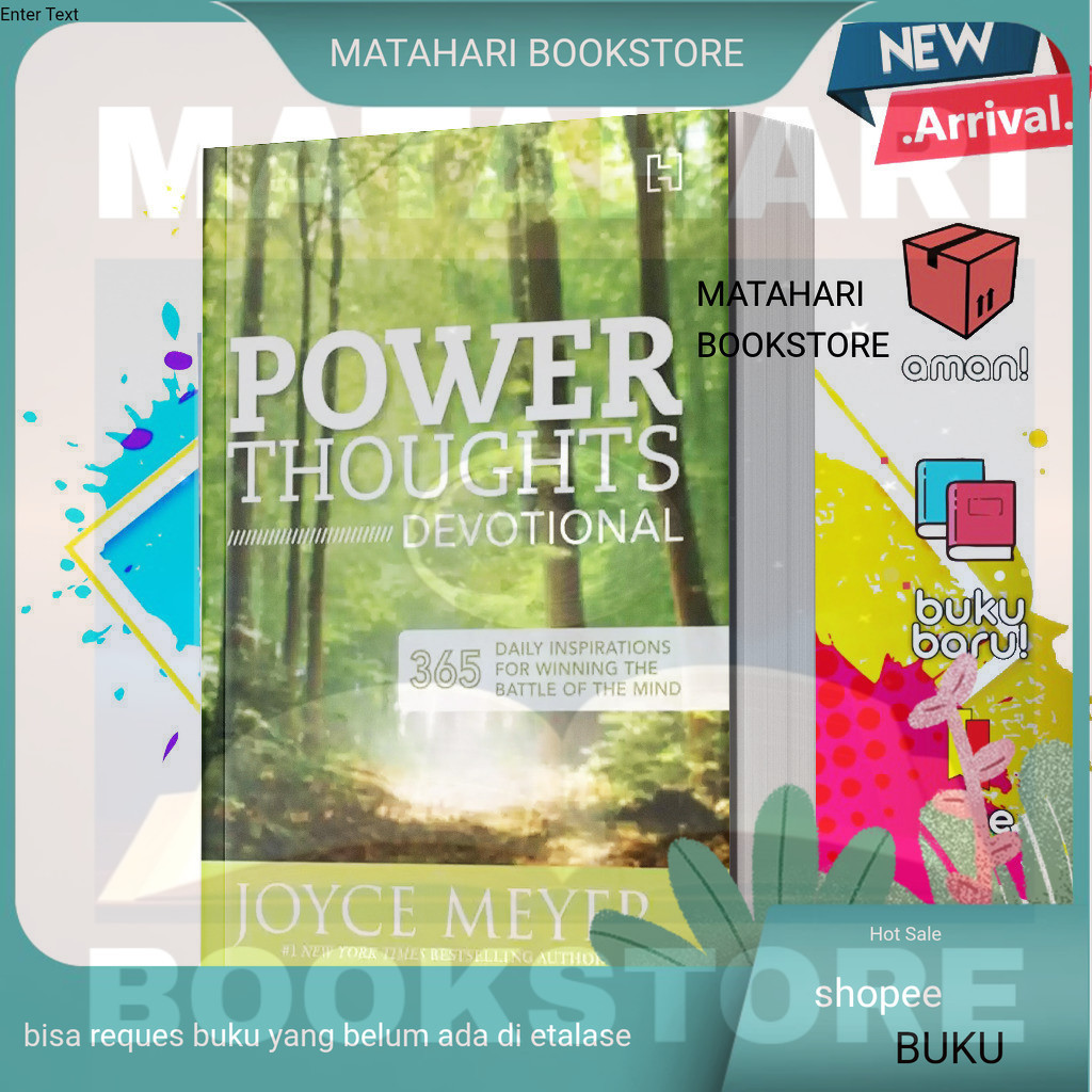 Buku bukuPower Thoughts Devotional by Joyce Meyer