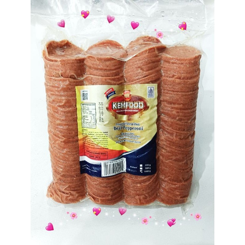 

NEW KEMFOOD BEEF PEPPERONI 1KG PREMIUM