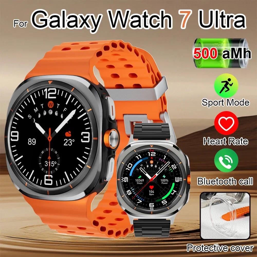 Smart Watch SK7 Ultra Support Korean GPS 500 mAh Smart Watch Outdoor Sport Man AMOLED BT Call Galaxy