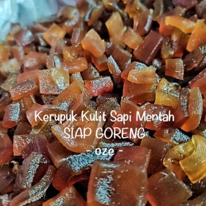 

Kerupuk Kulit Sapi Mentah 1 Kg Dadu Kotak Krecek Jangek Dorokdok 100% Original Kulit Sapi Halal