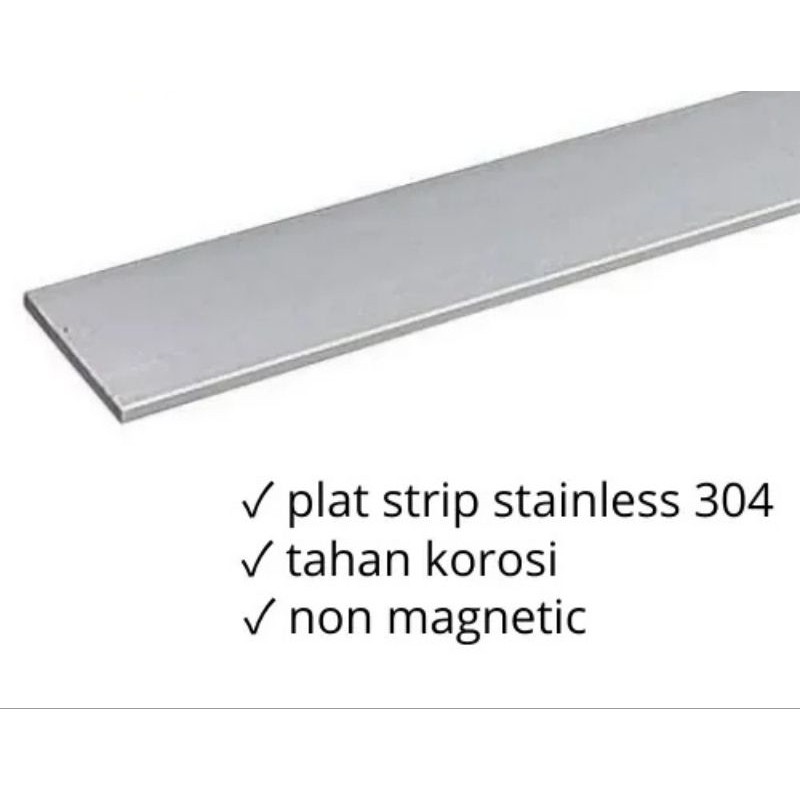 Plat strip alumunium 5mm×100mm×6000mm