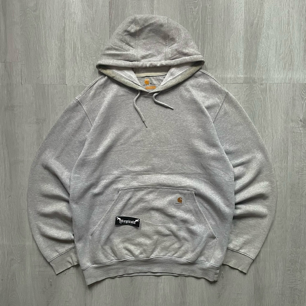 PROMO Carhartt K121 HGY Hoodie Grey Katun Ukuran M-XL