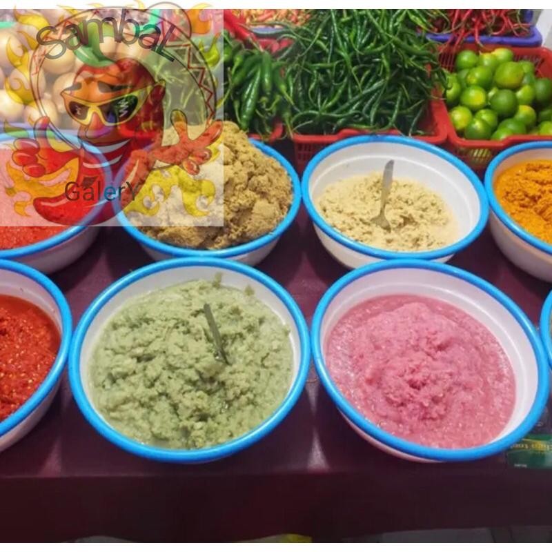 

SambaL Galery Bumbu Gilling Khas ( Padang Bulan ) Per ~1 Pack