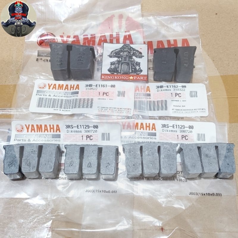 absorber karet karet peredam getar blok head rx king bagian depan original 3HB-E1161-00 3HB-E1162-00