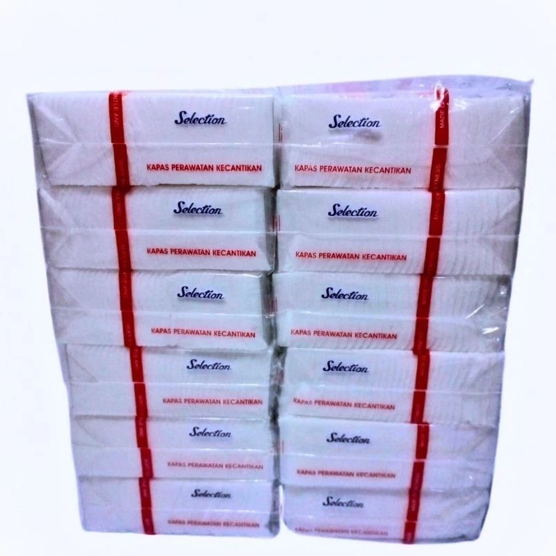 1 LUSIN KAPAS WAJAH KAPAS  SELECTION FACIAL 35gr