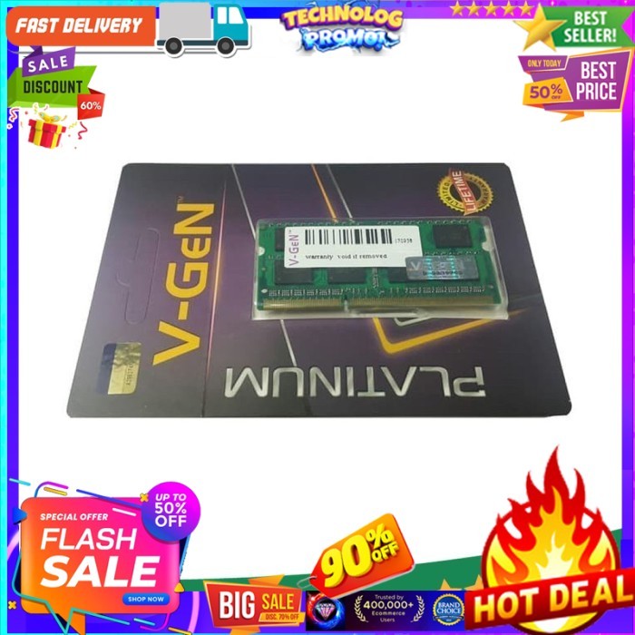 RAM V-GeN SO-DIMM DDR3 PC10600/PC12800 8GB