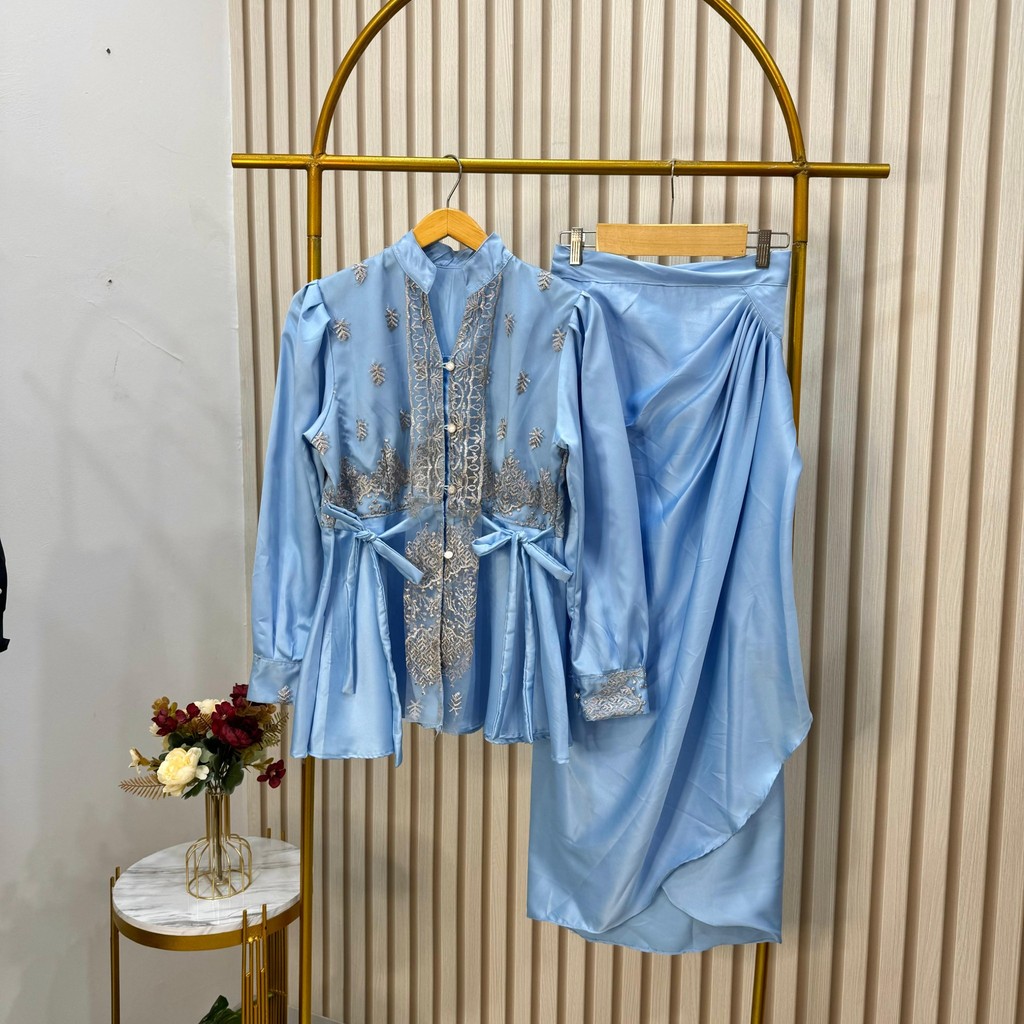 ONO Set Nadine 2in1 Etnik ( Rok + Blouse ) Set Andine Set wanita Muslim Setelan muslim wanita murah 