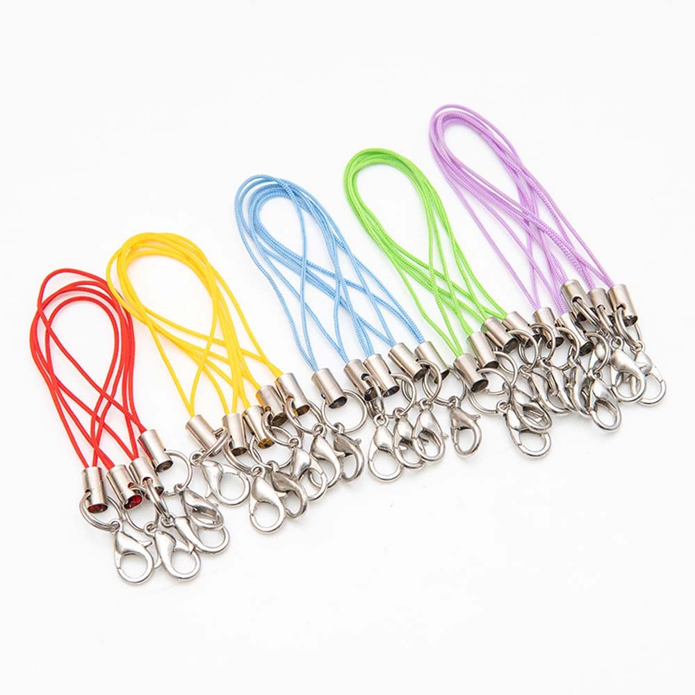 

20pcs Universal Strap Lanyard For phone charm CellPhone Camera Keychain Pendant DIY Rope Handmade Jewelry Accessories